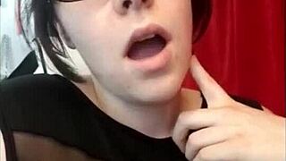 Goth girls with large breasts suffer in this compilation of sexting messages