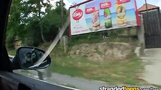 Elisabeth stranded teen 18+ gets wild for free! 😜