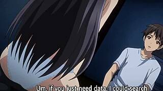 Kisara enjoys shaved pussy sex with monster cock in hentai eroge game