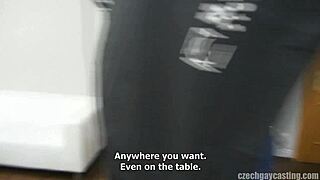 Roman in czech gay casting, sucks and fucks hardcore in pov reality