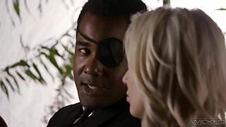 Captain Marvel Dominates Her Black Alter Ego with Intense Squirting Action Full Scene