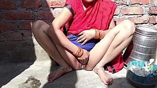 bhabhi bent over in hardcore doggystyle fuck at the ranch.