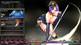 final naked fight in karryn’s prison hentai game ep 21