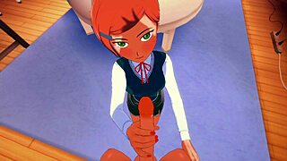 ben and gween get uncensored in this hentai part 3.