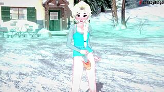 Elsa gets fucked before Christmas