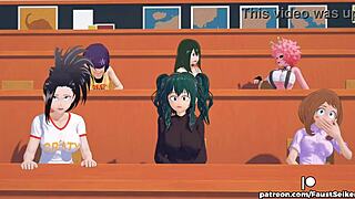 i love this mirko futa compilation, it's so hot with 3d anime