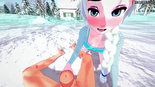 Elsa gets fucked before Christmas
