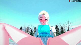 Elsa gets fucked before Christmas