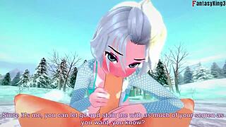 Elsa gets fucked before Christmas