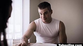 stepbrother and stepsister competing for stepmom's pussy 😈