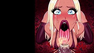 Blonde Cumdump In Hentai Animation