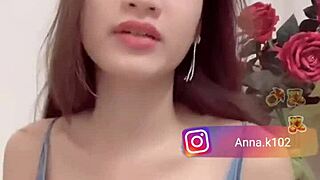 anna k102 shows off her flat chest on instagram