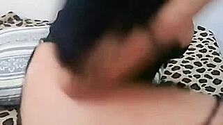 hot young latina shows off to lover in leaked clip