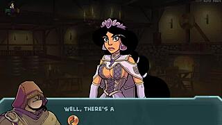 Rough Fucking Jasmine Bent Over In Hentai Style