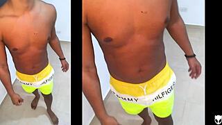 How delicious you are, my roommate, sucking my cock in the dorm