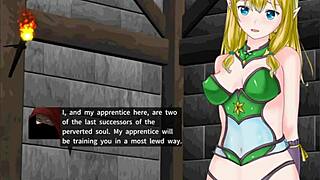 Episode 1 Of Lewd Elf's Training In 3D Game