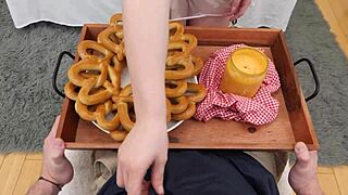 Kylie Shay's Roommate Creampies Her After Work