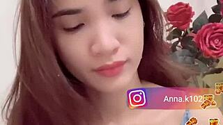 anna k102 shows off her flat chest on instagram