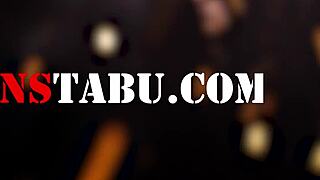 Skyla surprises husband with ebony cock in shower