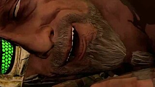 In Mortal Kombat part 2, Kano and Johnny Cage engage in gay sex