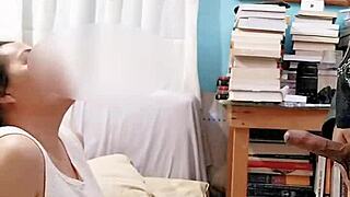 Mexican prostitute sucks biker's dick and gets fucked 😏