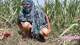 komal, peeing in field, got taken home by sneaky owner for hard action, huh?