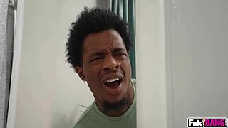 Big Tit Lily Lou Spies On Monster Cock