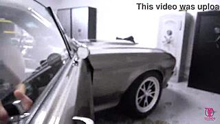 Met latina babe from parking lot gets fucked in my mustang 67