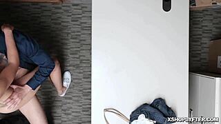 jessica jones gives a blowjob to the lp officer at the shop