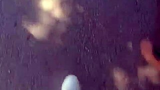 Bold Outdoor Fuck Queen 'Mei Na' Seduces Horny Guy On Park Bench For Blowjob, Then Enters Woods For Standing Bareback Doggy Creampie.