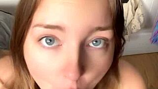 Horny Slut Uses Dildo On Big Clit To Cum