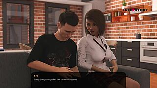 Blowjob for cash in game