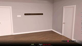 Alex spies on Latisha changing her dress in dreams of desire