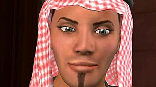 3D Gay Prince Of Desert Fantasy