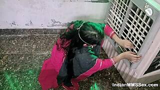 My Indian wife got drilled by the electrician today.