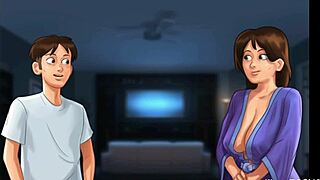 Summer of passion – Stepmother can’t get enough of his large penis