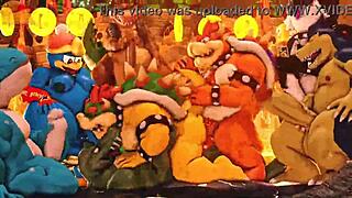 Detailed compilation of gay group furry cartoon orgies by Moonwulf