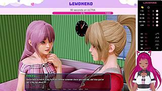 Vtuber Lewdneko Moaning Loudly While Playing Harem Hotel Part 25!