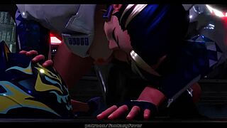 k da girls licking pussy in hot lesbian scene