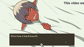 Elf slut in Hentai game NTR Rice Part 3 gets banged at work