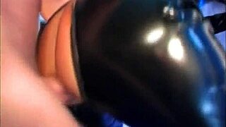 i'm hooked on these bizarre chained latex banging sessions