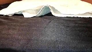 Tied Up Ebony Squirting on Monster Cock