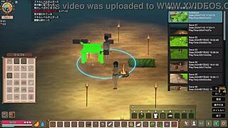 i found a village in mad island and had sex with a girl.