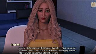 Sharing wine with two hot milfs in a casual chat