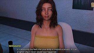 Sharing wine with two hot milfs in a casual chat