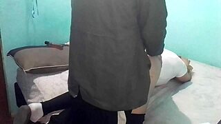 Intense Doggy Style Fucking Emo Latina Milf On Cold Day