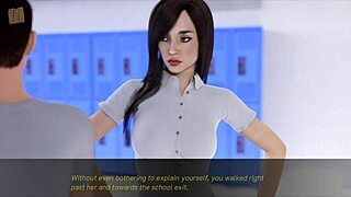 Adult visual novel with 3D anime gameplay