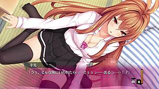 Intense Bukkake Action In Hentai Game 03