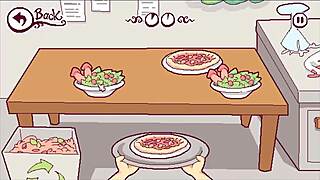 Futanari Di Funghi Futa Hentai Game Ep 4 is wild! Kinky waitress spills cum over pizza for a huge teen 18+ thrill. 🍕💦