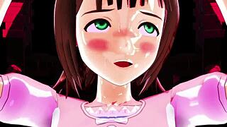 purupuru haruka 12 game challenge in 3d cartoon style